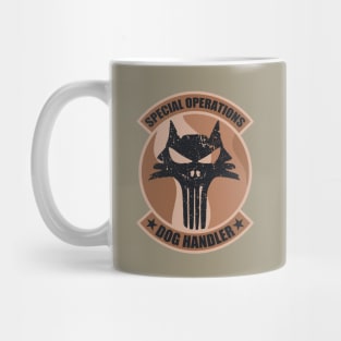 Special Operations Dog Handler (distressed) Mug